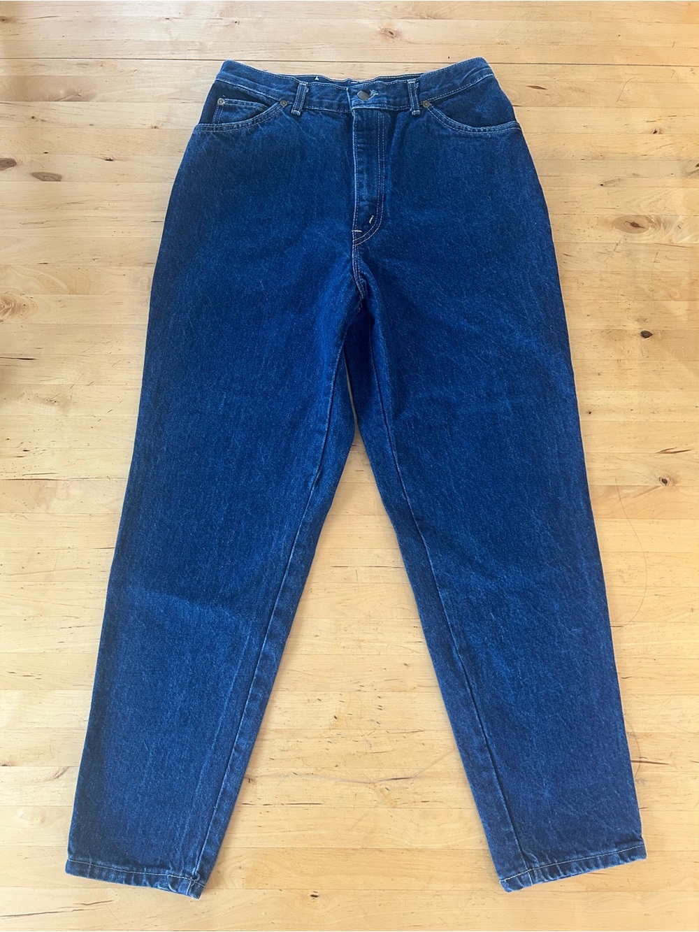 Vintage Chic H.I.S. Mom Jeans High Waist Relaxed Leg Made in USA Denim Size 14